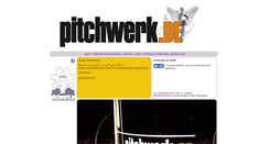 Desktop Screenshot of pitchwerk.de